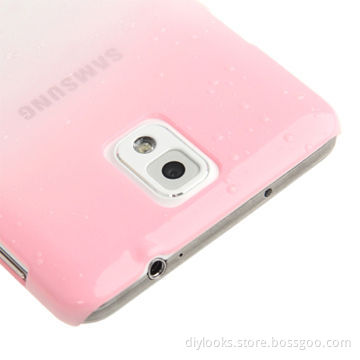 Gradient Raindrop Effect Crystal Protective Case for Samsung Galaxy Note III